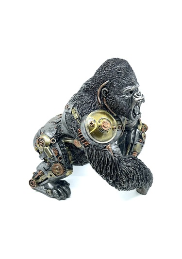 Steampunk Goril King Kong Biblo 25 Cm