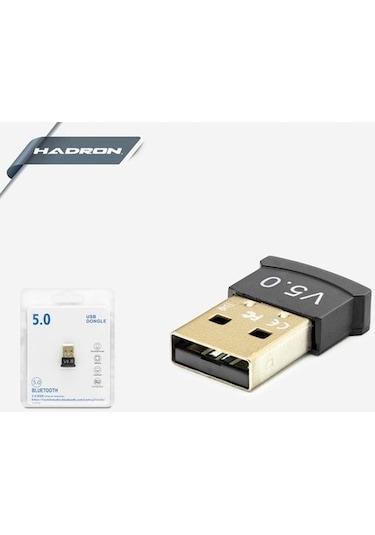 Hadron Hr7202 Bluetooth Adaptör Bluetooth Dongle 5.0 Versiyon