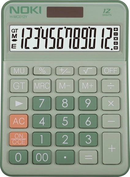 Noki Hesap Makinesi 12 Hane H-mc012 Yeşil Diğer