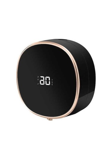 Novahub Dokunmasız Köpük Sabunluk, Otomatik Sensör, Siyah, Montajlı, Duvara Takılı Siyah