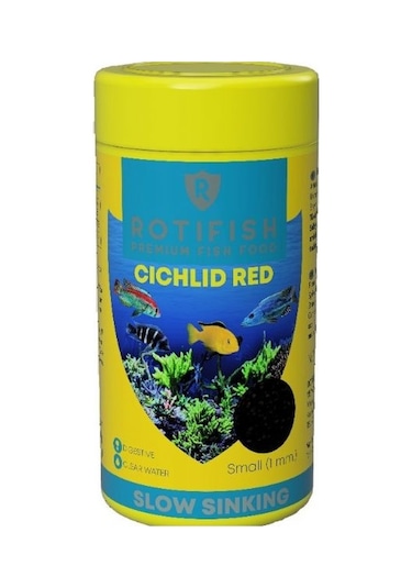 Rotifish Cichlid Red Small 1Mm 1000Ml 350G