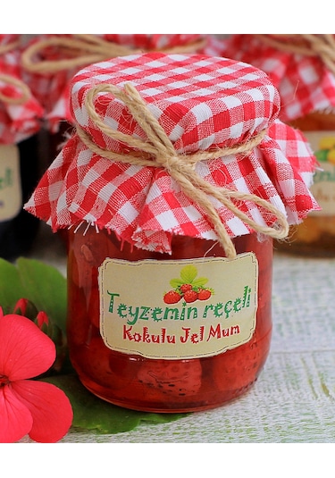 Kokulu Jel Mum - Çilek