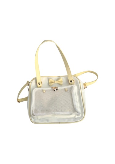 Ranray Şeffaf Pencereli Sırt Çantası Sarı Fiyonk 324585730 Gri