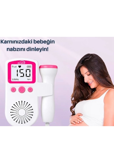Acura AC-4040 Fetal Doppler Nabız Dinleme Cihazı