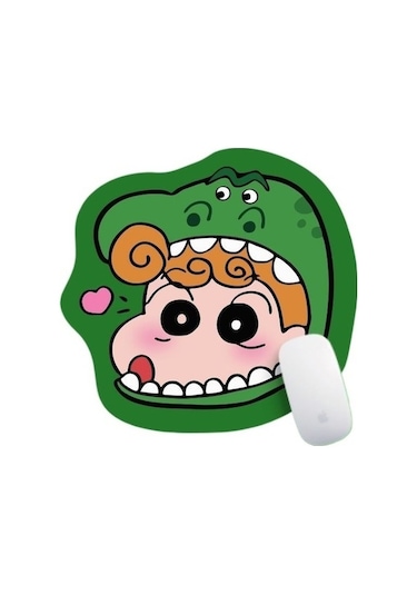 Primepickings Komik Uzaylı Mouse Pad Pa Xiaokui Çizgi Film Sevimli Ofis Bilgisayar Oyunu Kaymaz Kauçuk Masa