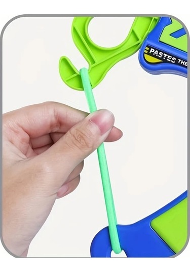 Hightower Yeşil Renkli Büyük Yay Ve Ok Oyuncak Eva Top Fırlatıcı İç Ve Dış Mekan Oyun