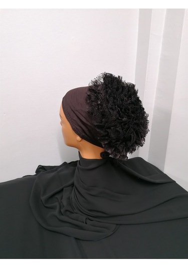 İç Bone Kahverengi Renk - Yasmin She - Tesettür Bone Kahverengi