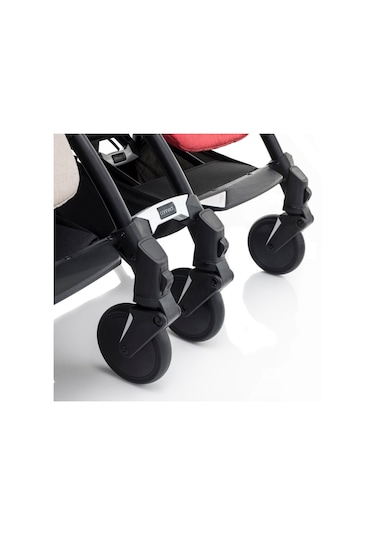 Bumprider Connect³ Bebek Arabası Black-Grey + Yan Bakım Çantası
