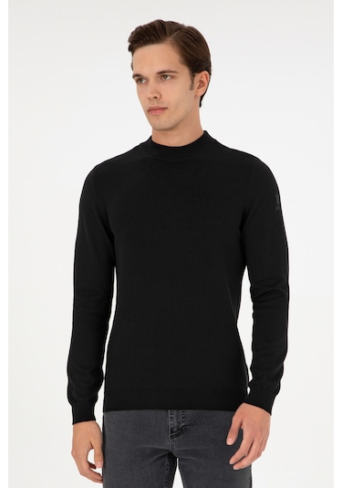 U.s. Polo Assn. Erkek Siyah Kazak /triko 50298201-vr046 Siyah