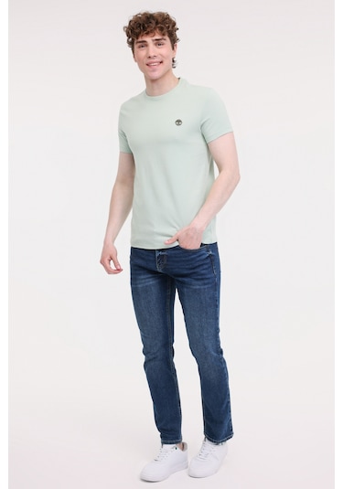 Timberland Dunstan Rıver Short Sleev Yeşil Erkek Kısa Kol T-shirt Yeşil