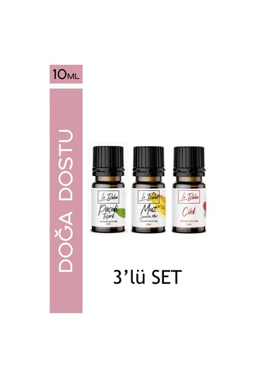 Le Balvo Çilek + Muz + Paçuli Uçucu Yağ 10 ML