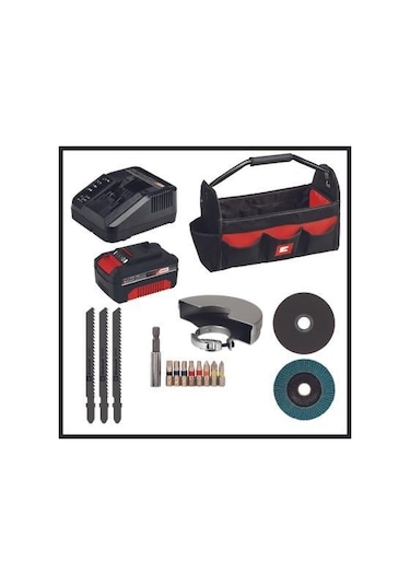 Einhell TE-TK 18/3 Li Kit JS+CD+AG Akülü Kombo Set - 4257241