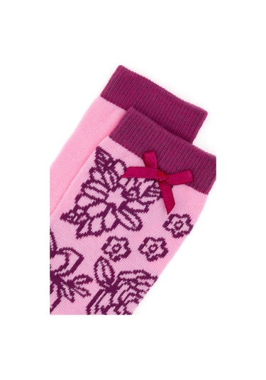 U.s. Polo Assn. Kız Çocuk Pembe Çorap Soket 50298750-vr041 Pembe