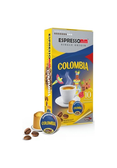 Espressomm® Single Origin Karışık Alüminyum Kapsül Kahve 100 Adet