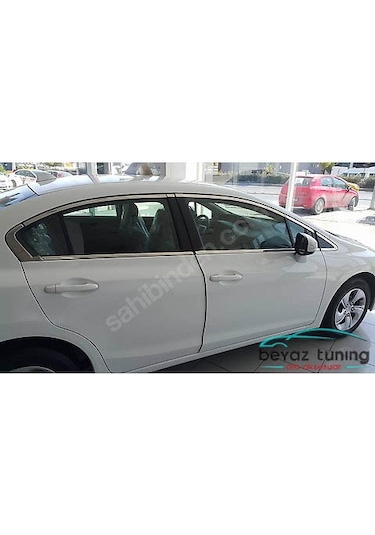 Honda Civic Fb7 Cam Çıtası Çerçevesi Kromu Nikelajı Komple 12-15