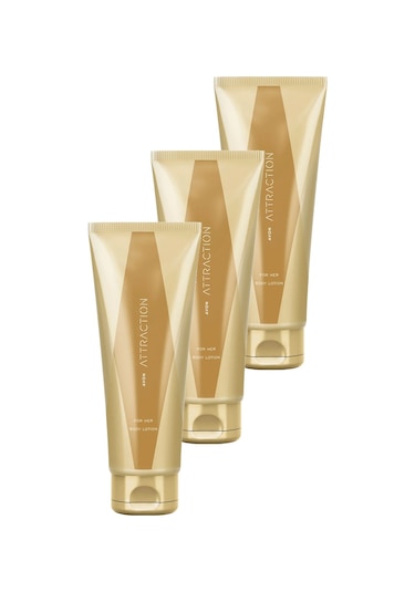 Avon Attraction Kadın Vücut Losyonu 3 x 125 ML