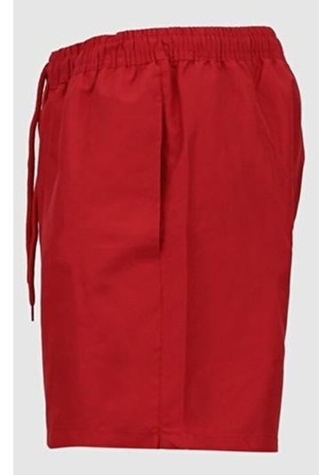 Ltb Beli Bağlama Detaylı Basıc Kırmızı Deniz Şort