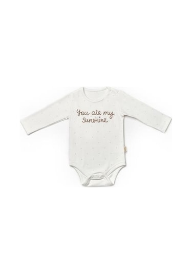 Bebek Yelekli 3'lü Takım %100 Organic Pamuk Yenidoğan Serisi - Csy8115 Ekru