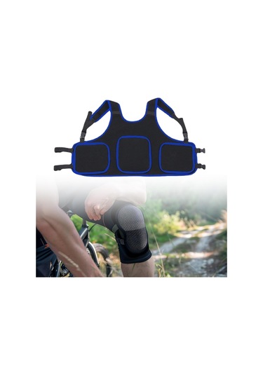 Suntek Çocuk Motosiklet Göğüs Koruyucu Yelek Mavi