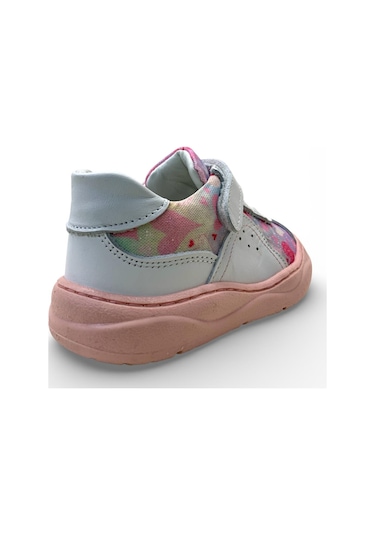 Tuğba Ortopedi 113 Bebek Deri Sneaker Beyaz/pembe