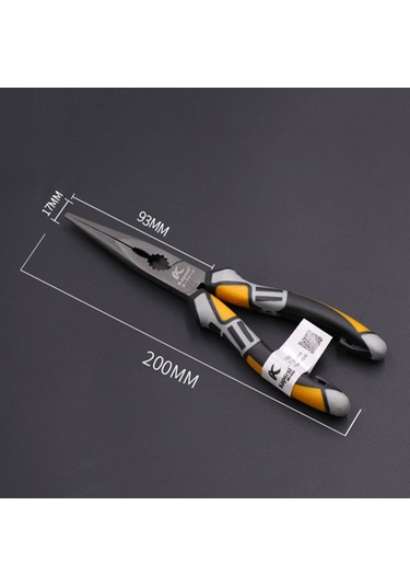 Gajeena Endüstriyel Elektrikçi Testere: Krom-vanadyum Çelik, Teli Kesme, Uçlu-kenarli Seçenekli 8 İnç Pense