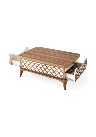 Vezir 5 Kademeli Çekmeceli Akıllı Sihirli Orta Sehpa 60x90
