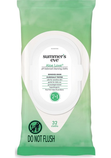 Summer's Eve Genital Bölge Temizleme Mendili