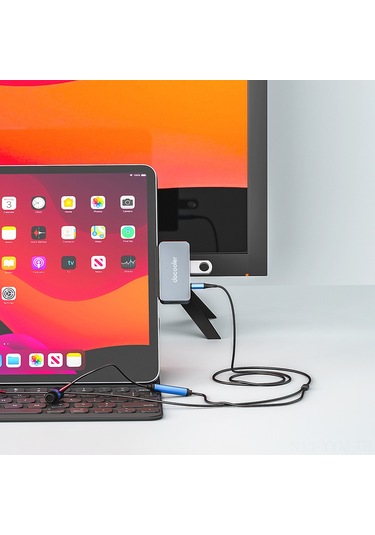 Geeksen Type-c 4 Lü Hub: Usb3.0, Hd, 3.5mm Ses Girişi İpad Pro Uyumlu