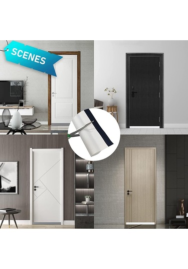 Geeroyoo Pvc Kapı Altı Rüzgar Önleyici, Sessizlik Ve Enerji Tasarrufu Sağlayan Pratik Çözüm - 91cm