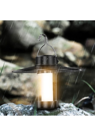 Cbtx Yyd-01 Taşınabilir Açık Kamp Fener Lambası Asılı Çadır Işık Şarj Edilebilir