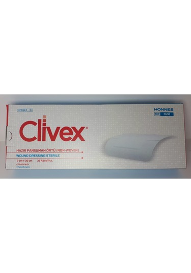 Hazır Pansuman Örtü Non-woven 9cmx30cm 25 Adet C630