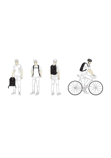 Brooks Dalston Utility Medium 20lt Sırt Çantası Black Siyah