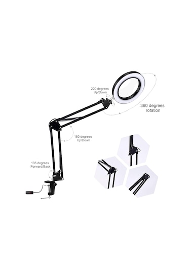 Jwin Mb-600 3 Modlu Ledli Masa Büyüteç