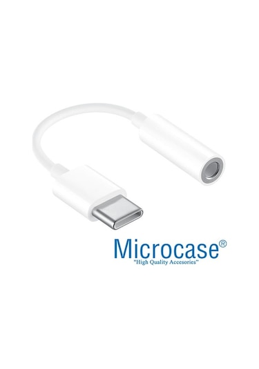 Xiaomi Mi 8 Lite Type-C Kulaklık Dönüştürücü 3.5 Mm Jack Adaptör