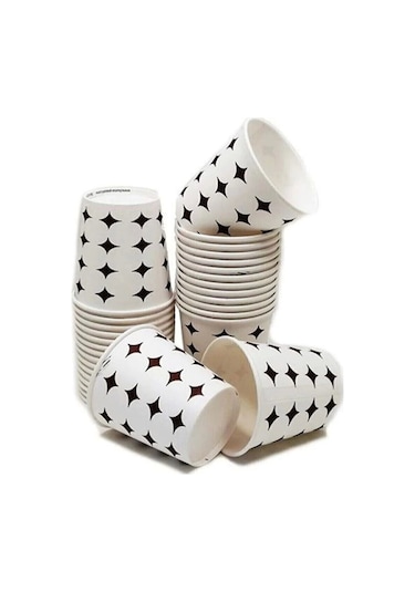 7 Oz Karton Bardak 250 Adet Kullan At Piknik Bardak 250