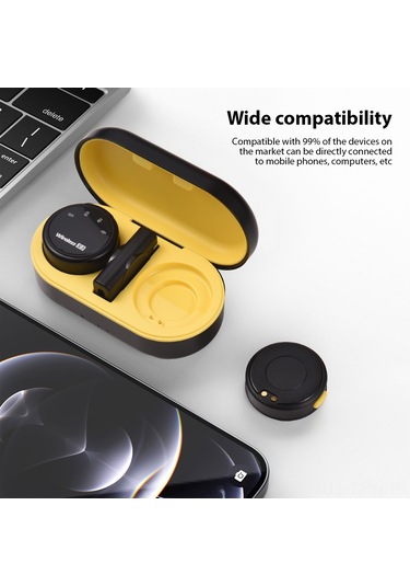 Maiyame Kablosuz Manyetik Mikrofon Seti - Gürültü Azaltmalı, Şarjlı Kutusu İle Canlı Yayın Ve Kayıt İçin