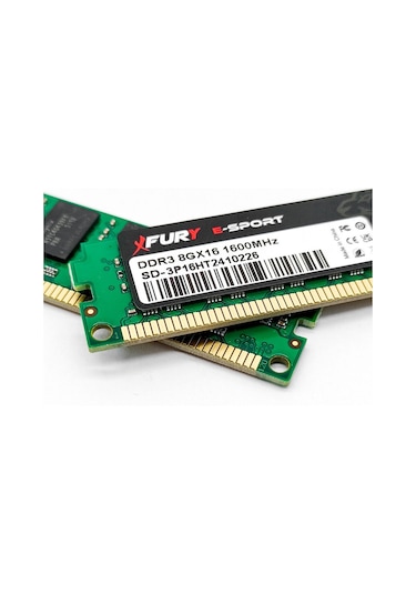 Fury E-Sport 8 GB DDR3 1600 MHz CL11 Masaüstü Ram
