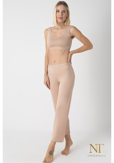 Nt Underwear Bambu İçlik Pantolon Astarı Bej - Ten