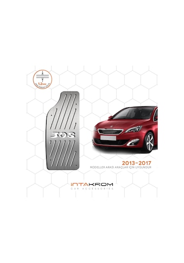 Peugeot 308 Krom Ayak Dinlendirme Pedalı 2013 - 2017