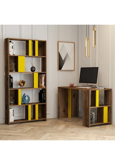 Variant Lima Çalışma Masası Ve Kitaplık Takımı