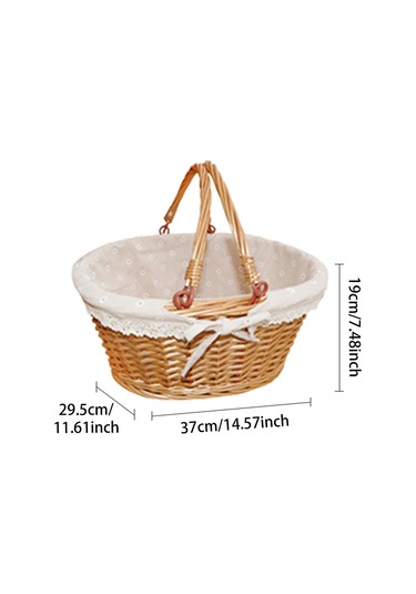 Homyl Çiftlik Evi Bahçe Düğünü Için Tutamak Rattan Beyaz