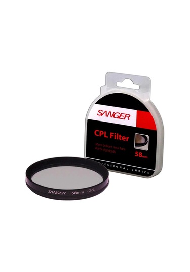 Sanger 58mm Cpl Polarize Filtre
