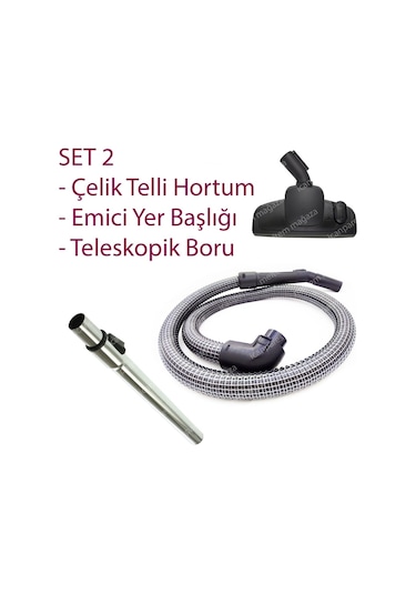 Vestel Uyumlu Vivo 2200 Süpürge Hortumu Başlığı Fırçası Borusu