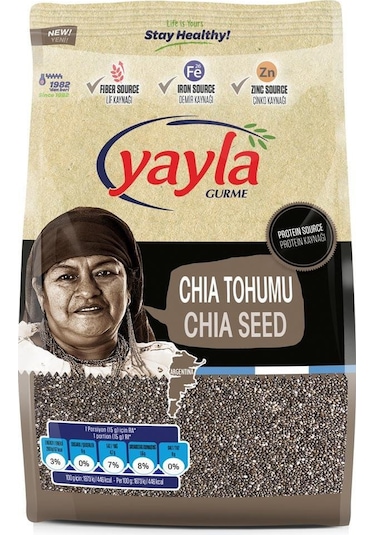 Yayla Gurme Chia Tohumu 500 G