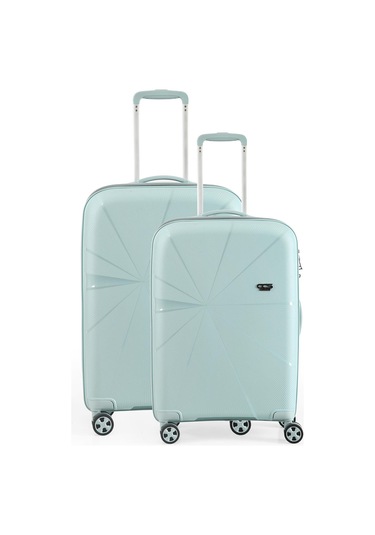 Ççs 5264 Büyük Orta 2 Li Valiz Seti Mavi