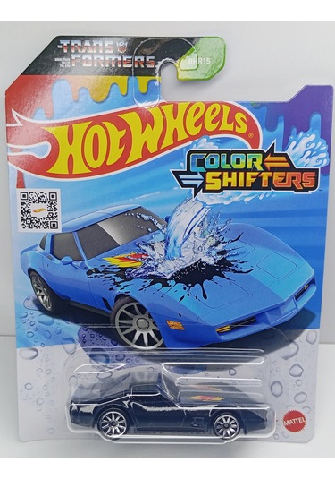 Bhr15 1980chevy Corvette Renk Değiştiren Araba 1:64 Ölçek Metal Model