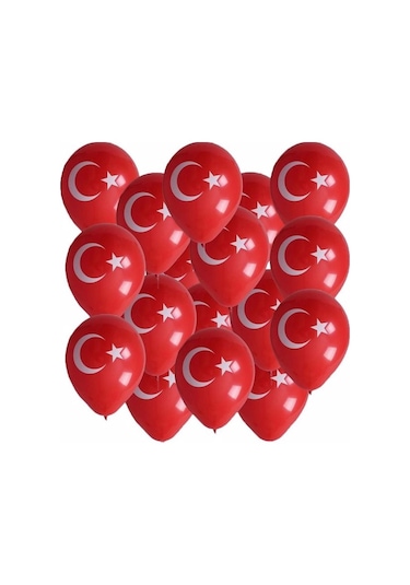Ay Yıldızlı 9' Lu Balon