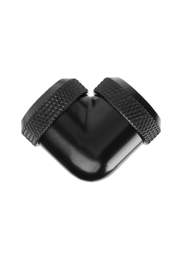 Konesam Bilgisayar Su Soğutma Petg Boru 16mm 90 Dirsek, Krom Kaplı Pirinç, Silikon Mutfak, Sızıntı Önleyici, Dayanıklı