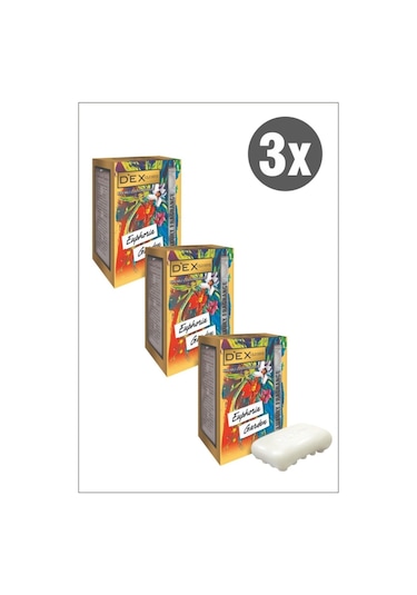 Dex Euphoria Garden Kremli Losyon Sabun 3'lü 4 x 100 G