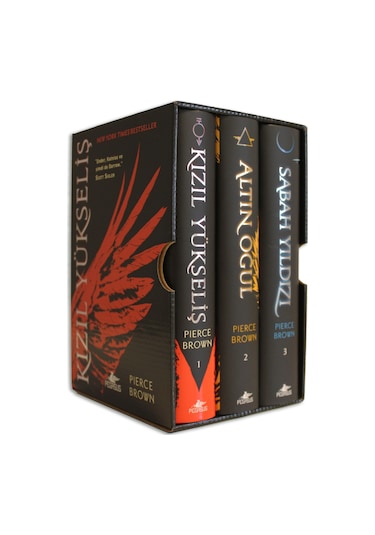 Kızıl Isyan Serisi Özel Kutulu Set (3 Kitap Ciltli)